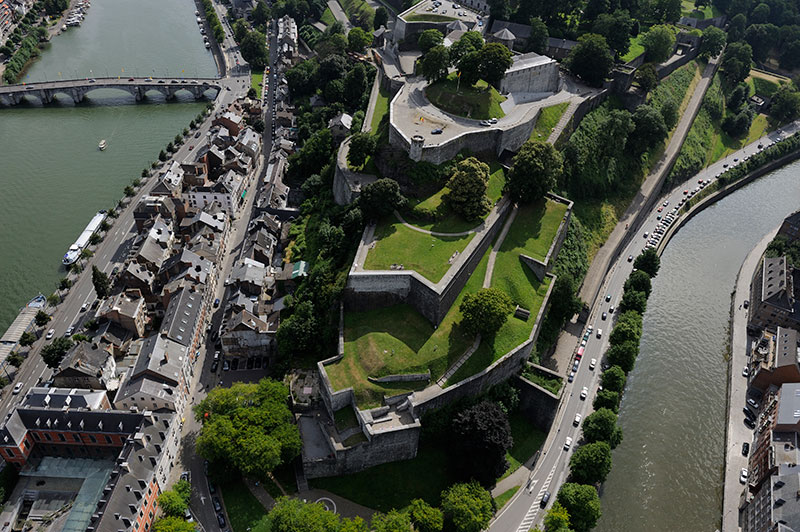 Aerial view of the Citadelle