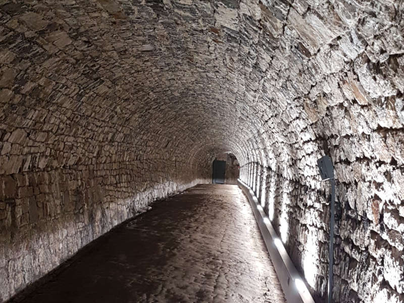 The great undergrounds of the citadel Namur